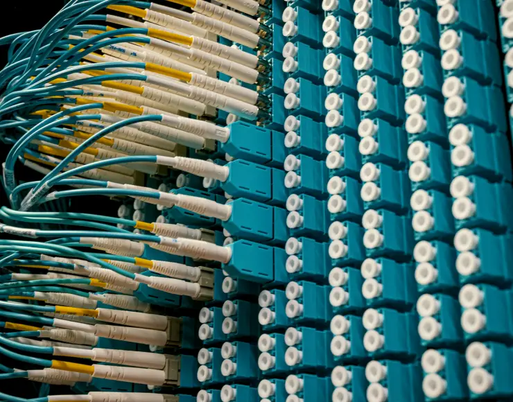 Equipment racks and cabling